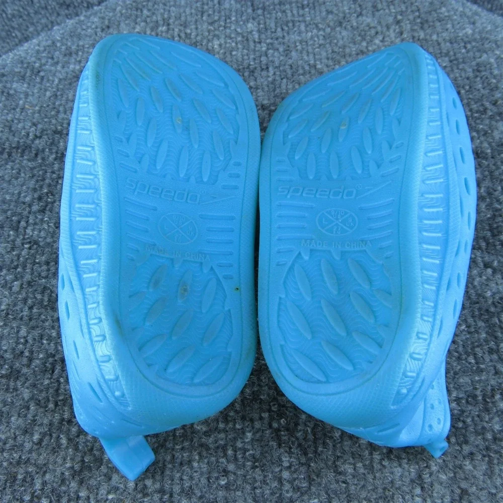 Speedo Toddler Girls Water Shoes Shoes Blue Synthetic Slip‎ On Size 9/10 Medium